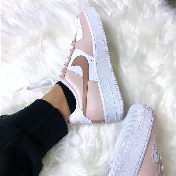 Custom Air Force 1 Bubble Gum Dessert Sneakers - Picture 3 of 13